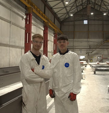 apprentices at specialist protective coatings