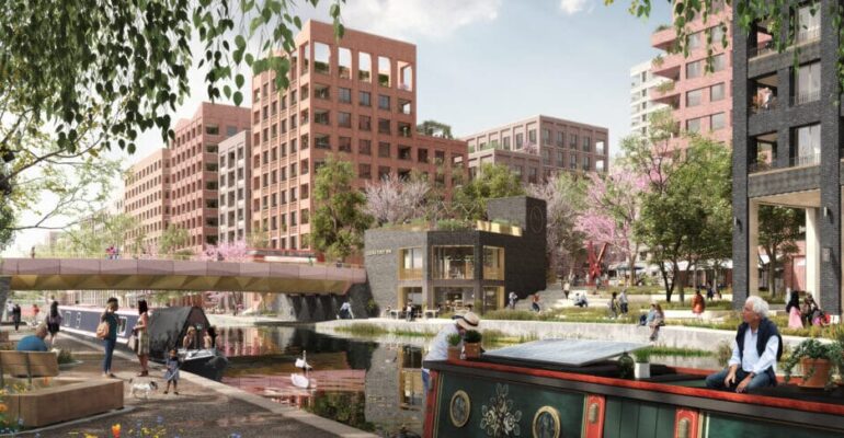 meridian water footbridge - Tubecon